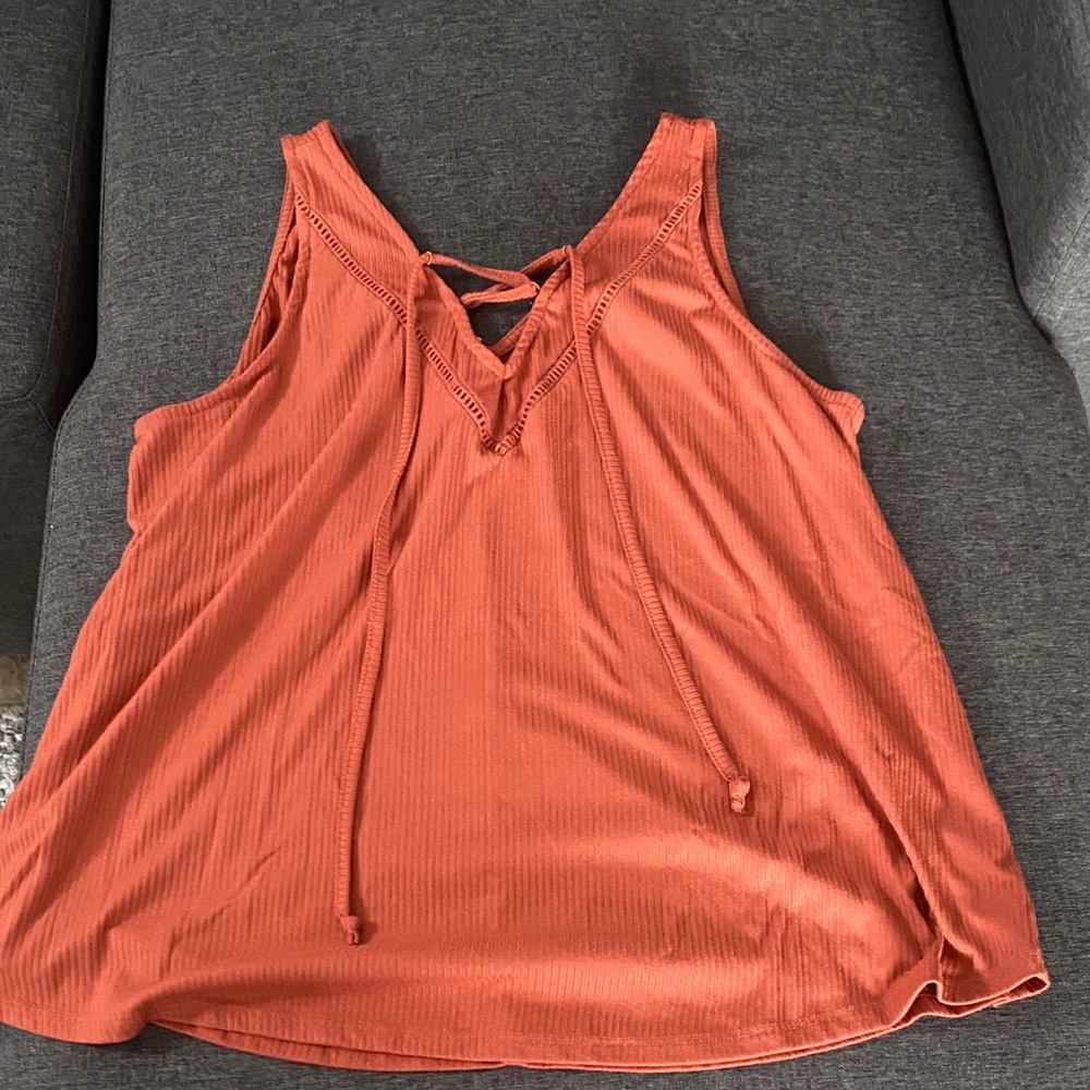 Maurices Terracotta Sleeveless Tank Top